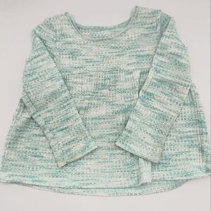 Jumping Beans Girl Toddler Blue Long Sleeve Shirt 2T